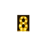 Luminous LED Letter Number Night Light English Alphabet Number Battery Lamp Romantic Wedding Christmas Party Decoration