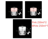 Wireless Mini Baby Food Supplement Electric Garlic Pulling Garlic Pressing Garlic Stirring Garlic