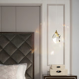 All Copper Light Luxury Crystal Chandelier Modern Minimalist Restaurant Three-Head Chandelier