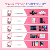 G951s  Girl Cat Ear Gaming Headphone 3.5mm Plug Cute Headset For PC One PS4 Phone Pad Girl Kids Gaming Headset