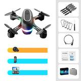 Mini Aerial Photography Gradient LED Remote Control Plane