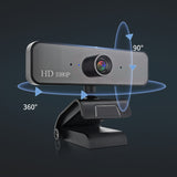 1080P HD Video Camera With Built-in Microphone With Microphone Night Vision Home