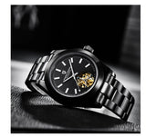 PAGANI 1658 New Automatic Mechanical Watch Stainless Steel Strap Depth Waterproof Men's Watch
