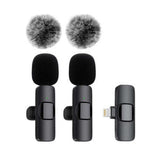 Wireless Lavalier Microphone Drag Two Outdoor