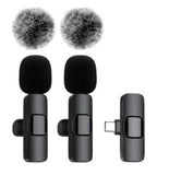 Wireless Lavalier Microphone Drag Two Outdoor