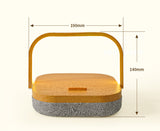 Led Wireless Charger Bluetooth Speaker Desk Lamp