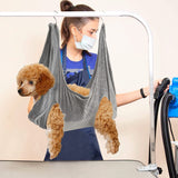 Pet Dog Cat Grooming Hammock Harness Dog Hammock Restraint Bag Helper Breathable Dogs Grooming Trimming Hammock Helper Cats